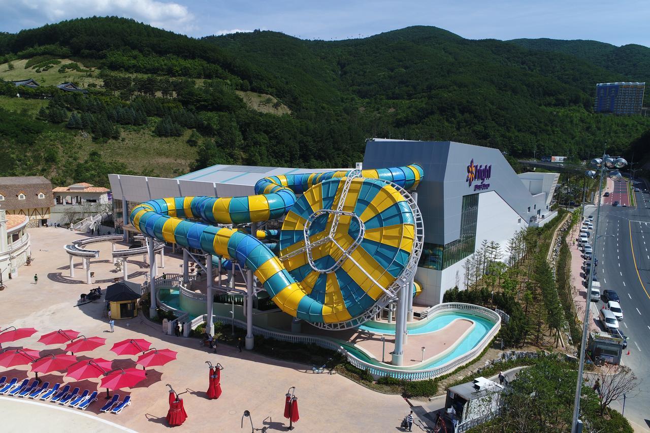 High1 Grand Hotel Main Tower Jeongseon Exterior foto